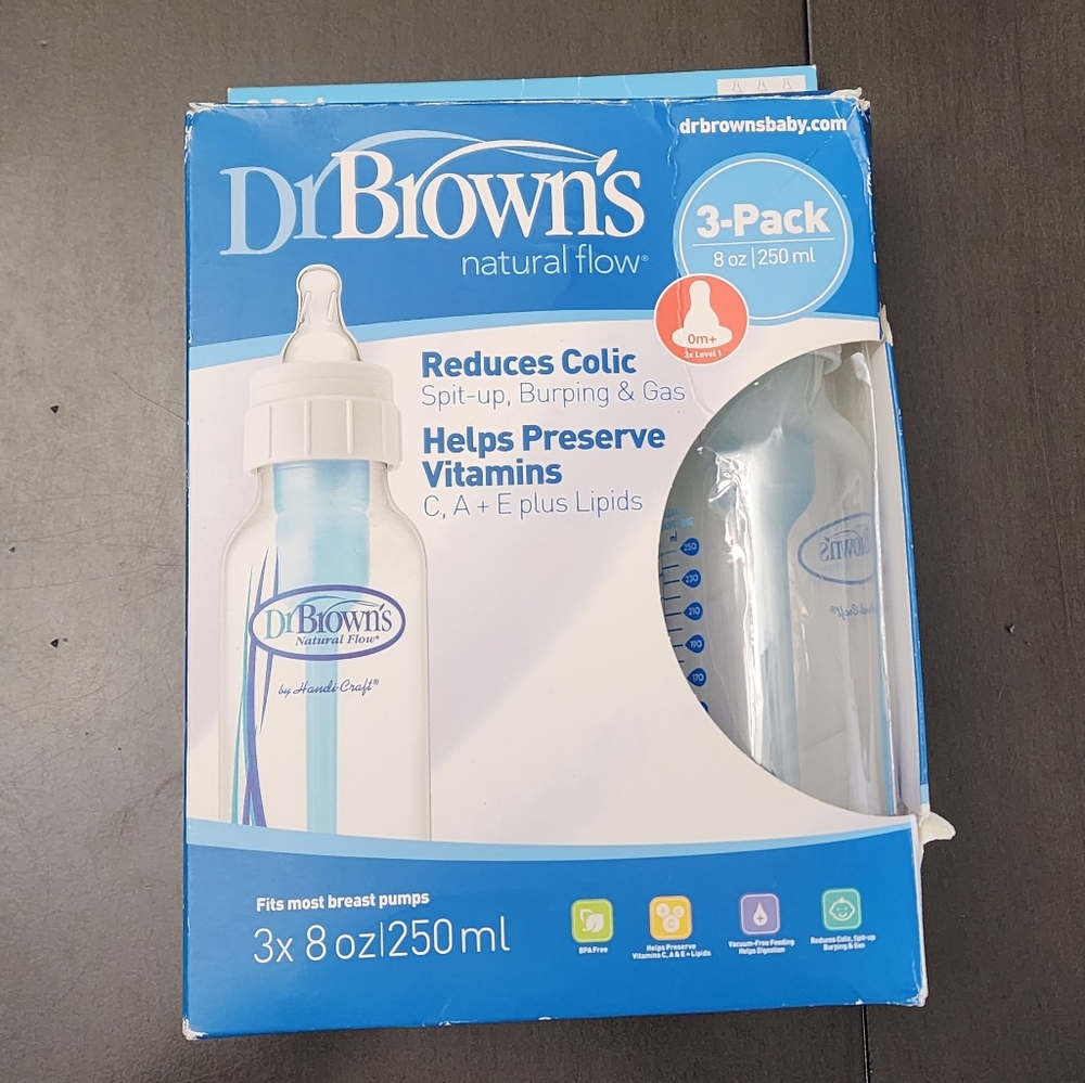 Dr Browns 4 oz BPA Free  Polypropylene Bottles (Pack of 3)